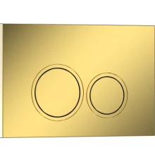 Кнопка смыва IBERICA BLANCA ESTI-O ABS-пластик, золото глянцевое (IB.B082.006.001)