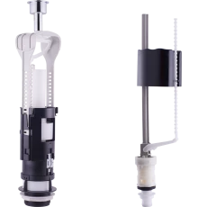 171014 Комплект клап.:спуск.URAL II, напол. UNI BOTTOM, ниж подв, пласт, 1/2, OLI 