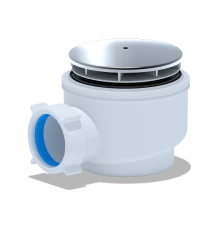 Сифон для душ. поддона 1 1/2*60 хром, ANI PLAST