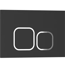 Кнопка смыва IBERICA BLANCA ESTI-Q ABS-пластик, черный матовый (IB.B083.002.000)