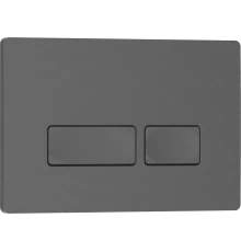 Кнопка смыва IBERICA BLANCA ESTI-R ABS-пластик, серый матовый (IB.B021.008.000)