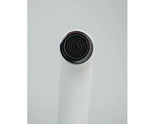 Смеситель для кухни с высоким изливом P5930-7 белый