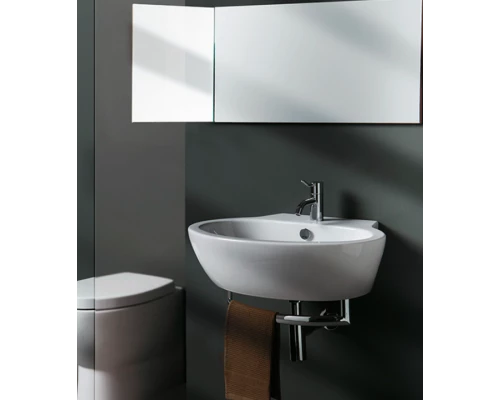 Раковина подвесная или накладная SIMAS LFT SPAZIO LFT 24 bia 1 hole