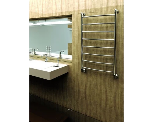 ТЕРА ПСБ-12-08 водяной полотенцесушитель РЕБРО 500х800, хром