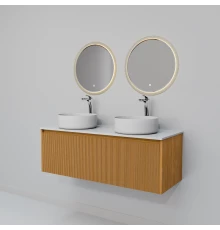 Комплект мебели Art Decco Elizabeth AEL12W11D3MF, 120 см, белый дуб