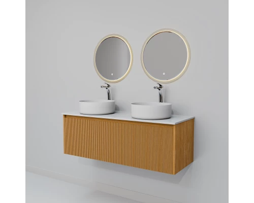 Комплект мебели Art Decco Elizabeth AEL12W11D3MF, 120 см, белый дуб