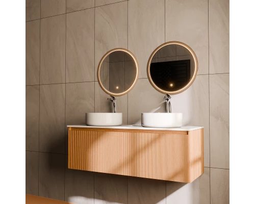 Комплект мебели Art Decco Elizabeth AEL12W11D3MF, 120 см, белый дуб