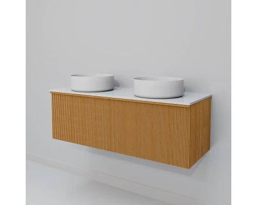 Тумба с раковиной Art Decco Andy AAN12W11D300, 120 см, белый дуб