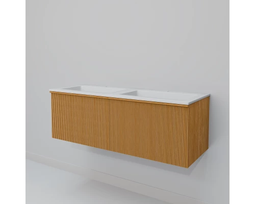 Тумба с раковиной Art Decco Andy AAN12W11D100, 120 см, белый дуб