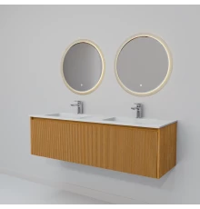 Комплект мебели Art Decco Elizabeth AEL14W11D2MF, 140 см, белый дуб