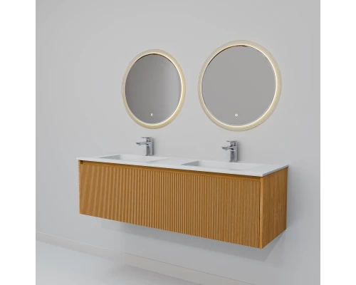 Комплект мебели Art Decco Elizabeth AEL14W11D2MF, 140 см, белый дуб