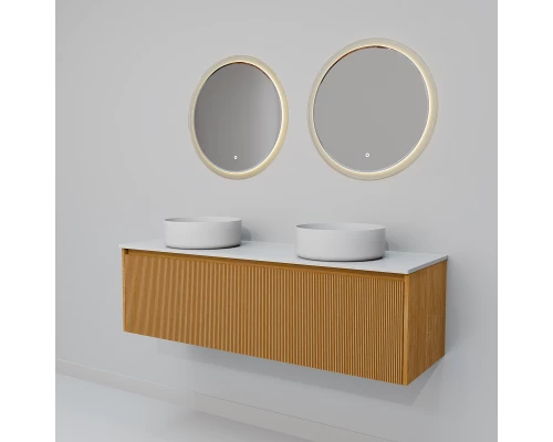 Комплект мебели Art Decco Elizabeth AEL14W11D3M0, 140 см, белый дуб