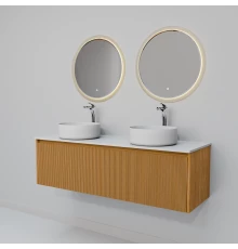 Комплект мебели Art Decco Elizabeth AEL14W11D3MF, 140 см, белый дуб