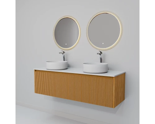 Комплект мебели Art Decco Elizabeth AEL14W11D3MF, 140 см, белый дуб