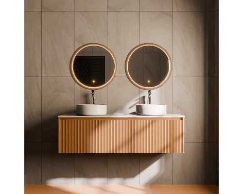 Комплект мебели Art Decco Elizabeth AEL14W11D3MF, 140 см, белый дуб