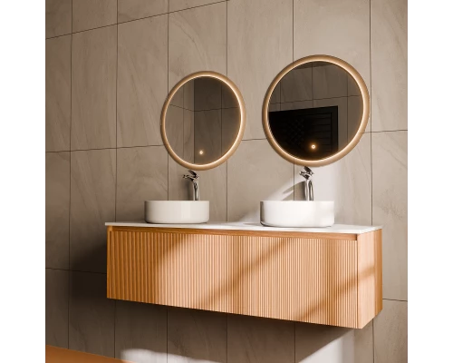 Комплект мебели Art Decco Elizabeth AEL14W11D3MF, 140 см, белый дуб