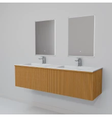 Комплект мебели Art Decco Andy AAN15W11D2MF, 150 см, белый дуб