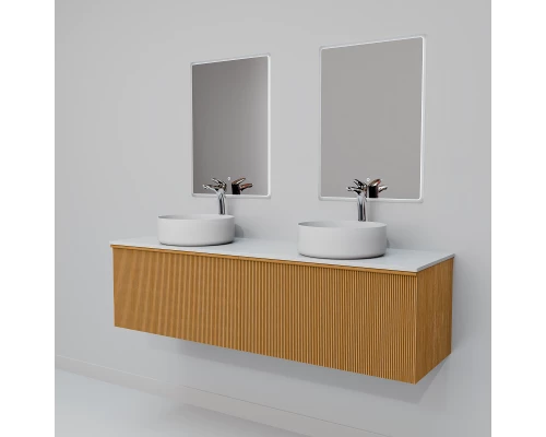 Комплект мебели Art Decco Andy AAN15W11D3MF, 150 см, белый дуб