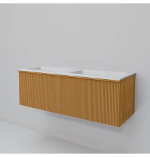 Тумба с раковиной Art Decco Andy AAN15W11D100, 150 см, белый дуб