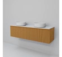 Тумба с раковиной Art Decco Andy AAN15W11D300, 150 см, белый дуб