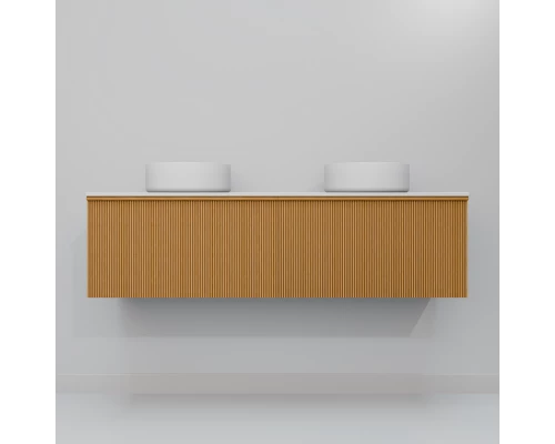 Тумба с раковиной Art Decco Andy AAN15W11D300, 150 см, белый дуб