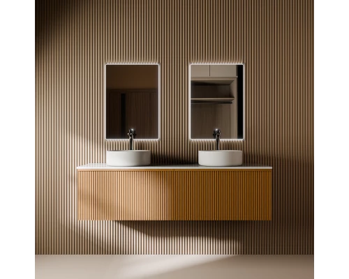 Тумба с раковиной Art Decco Andy AAN15W11D300, 150 см, белый дуб