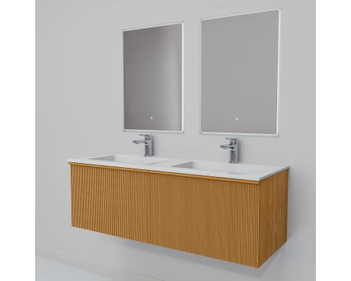 Тумба с раковиной Art Decco Andy AAN15W11D200, 150 см, белый дуб