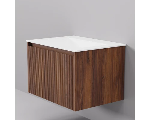 Тумба с раковиной Art Decco Camilla ACM06W22S200, 60 см, черный орех