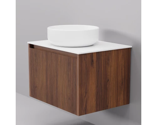 Тумба с раковиной Art Decco Camilla ACM06W22S300, 60 см, черный орех