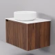 Тумба с раковиной Art Decco Camilla ACM06W22S300, 60 см, черный орех