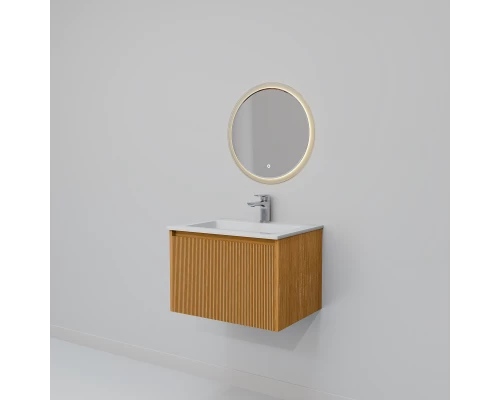 Комплект мебели Art Decco Elizabeth AEL06W11S1MF, 60 см, белый дуб