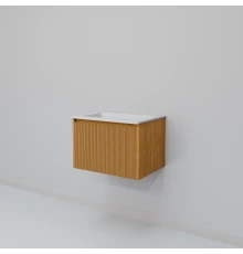 Тумба с раковиной Art Decco Elizabeth AEL06W11S200, 60 см, белый дуб