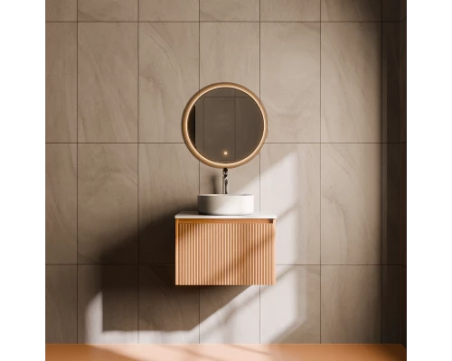 Комплект мебели Art Decco Elizabeth AEL06W11S3MF, 60 см, белый дуб