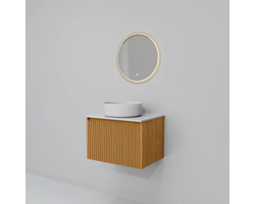 Комплект мебели Art Decco Elizabeth AEL06W11S3M0, 60 см, белый дуб