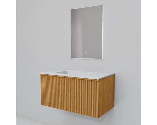 Комплект мебели Art Decco Andy AAN08W11S2M0, 80 см, белый дуб