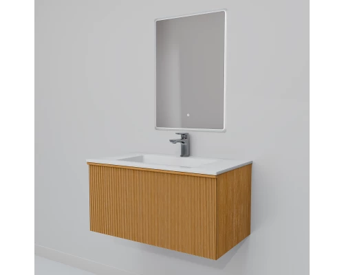 Комплект мебели Art Decco Andy AAN08W11S2MF, 80 см, белый дуб