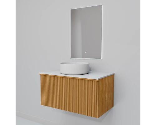 Комплект мебели Art Decco Andy AAN08W11S3M0, 80 см, белый дуб