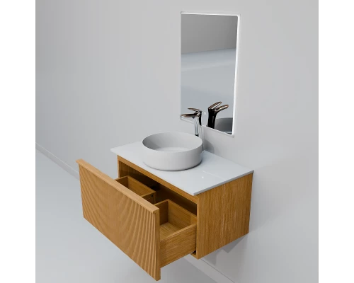 Комплект мебели Art Decco Andy AAN08W11S3M0, 80 см, белый дуб