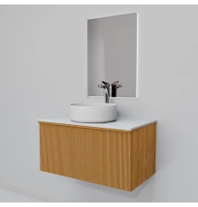 Комплект мебели Art Decco Andy AAN08W11S3MF, 80 см, белый дуб