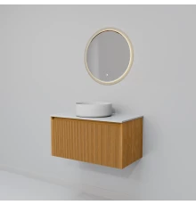 Комплект мебели Art Decco Elizabeth AEL08W11S3M0, 80 см, белый дуб