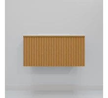 Тумба с раковиной Art Decco Andy AAN08W11S200, 80 см, белый дуб