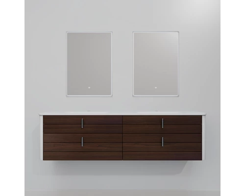 Комплект мебели ArtDecco Gabriella 150 AGB15W24D1M0 черный орех