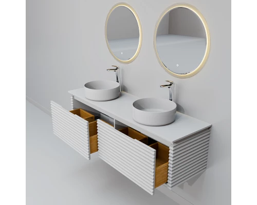 Комплект мебели ArtDecco Jacqueline 150 AJC15W34D3MF белый