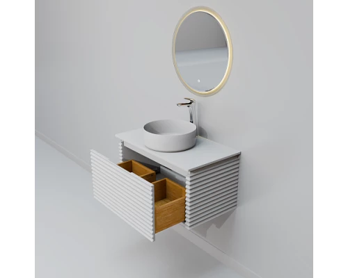 Комплект мебели ArtDecco Jacqueline 80 AJC08W34S3MF белый