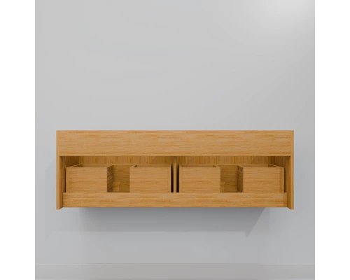 Тумба под раковину ArtDecco Andy 120 AAN12W11D000 подвесная, белый дуб