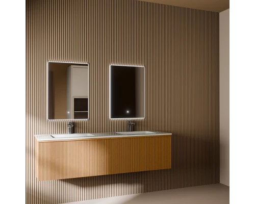 Тумба под раковину ArtDecco Andy 150 AAN15W11D000 подвесная, белый дуб