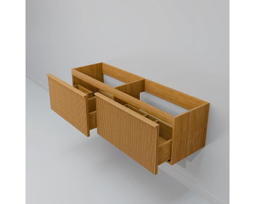 Тумба под раковину ArtDecco Andy 150 AAN15W11D000 подвесная, белый дуб