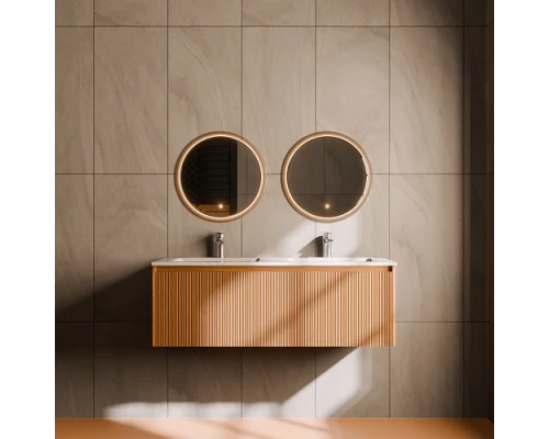 Тумба под раковину ArtDecco Elizabeth 120 AEL12W11D000 подвесная, белый дуб