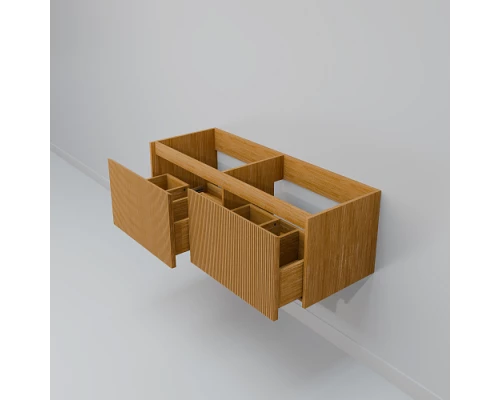 Тумба под раковину ArtDecco Elizabeth 120 AEL12W11D000 подвесная, белый дуб