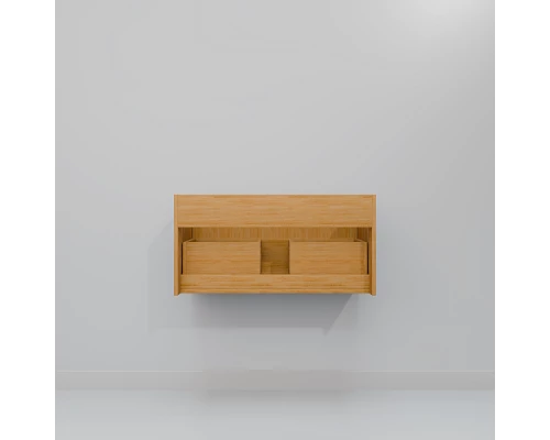 Тумба под раковину ArtDecco Elizabeth 80 AEL08W11S000 подвесная, белый дуб